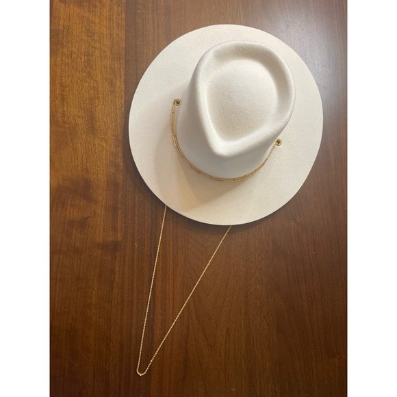 Van Palma Ulysse Bi-Chain Hat in Off-White Small - Picture 4 of 10